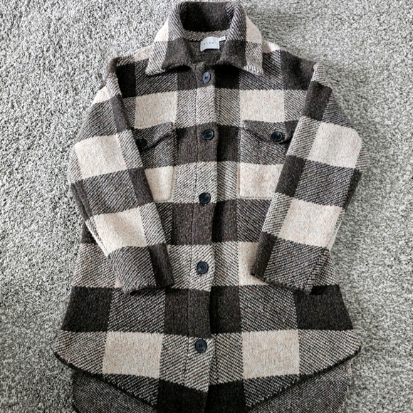 Lush Women's Long Button-Up Cardigan sz small - Picture 2 of 5